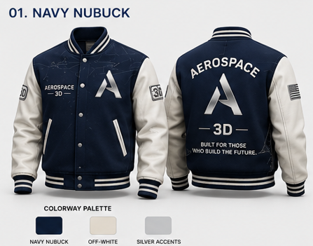 Navy Nubuck jacket