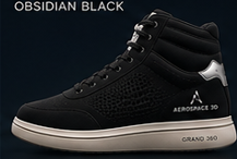 Darryl Allen wearing Obsidian Black colorway with Aerospace footwear